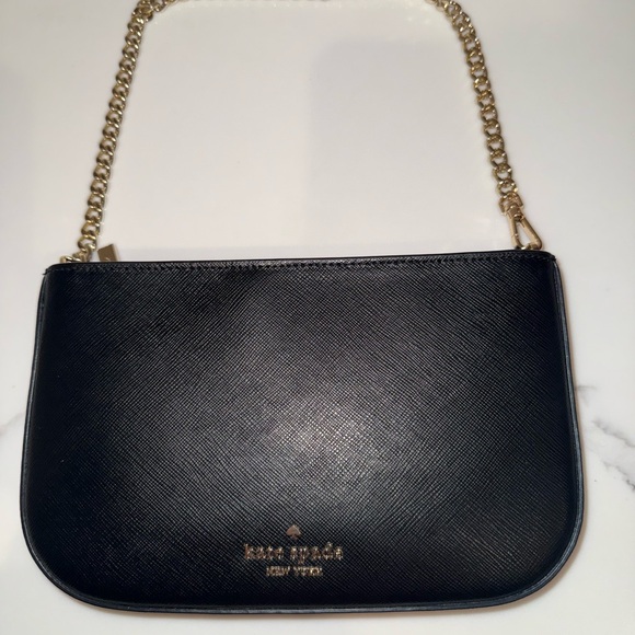 New Kate Spade Black and Gold purse - Picture 4 of 13